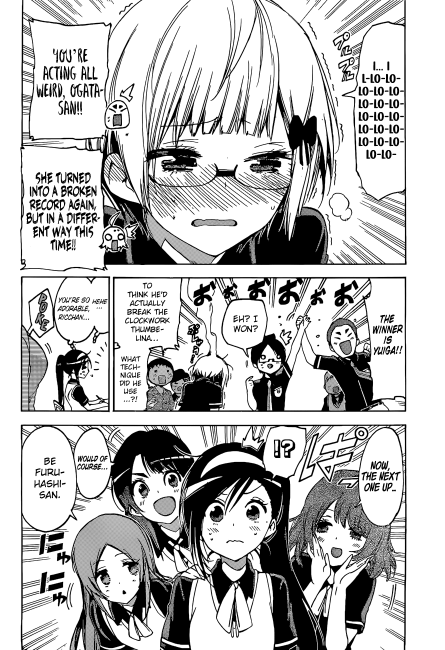 Bokutachi wa Benkyou ga Dekinai Chapter 55 page 9 - Chapter 55: They Expressed Words that Became [X] out of Fun