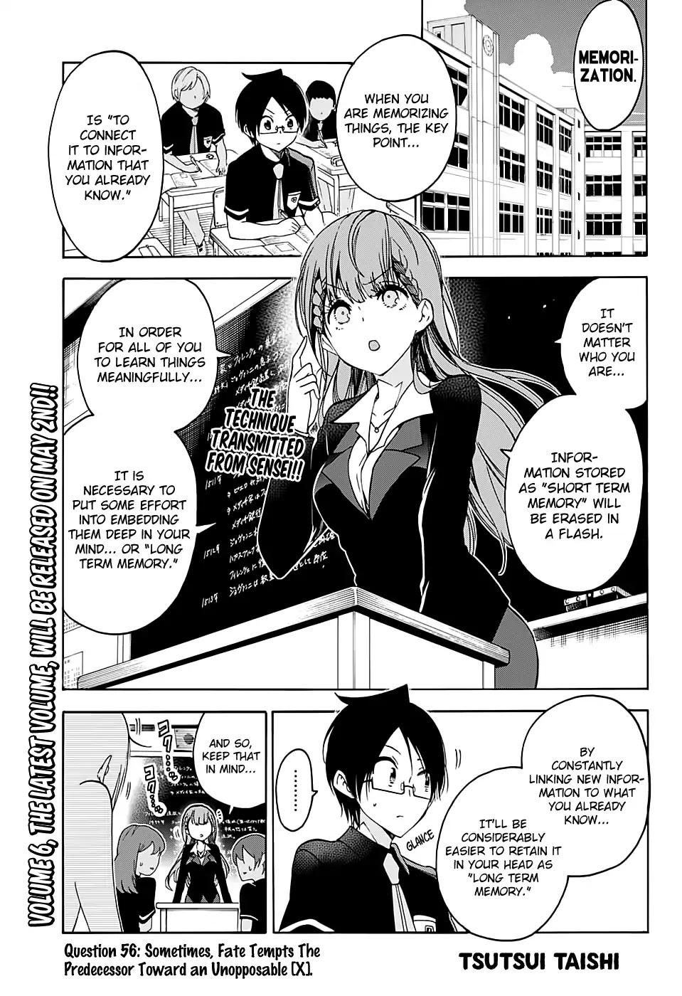 Bokutachi wa Benkyou ga Dekinai Chapter 56 page 1 - Chapter 56: Sometimes, Fate Tempts The Predecessor Toward An Unopposable [X]