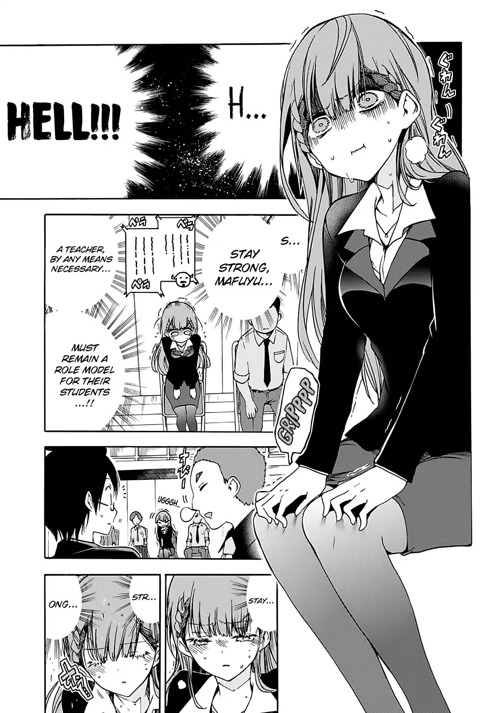 Bokutachi wa Benkyou ga Dekinai Chapter 56 page 10 - Chapter 56: Sometimes, Fate Tempts The Predecessor Toward An Unopposable [X]