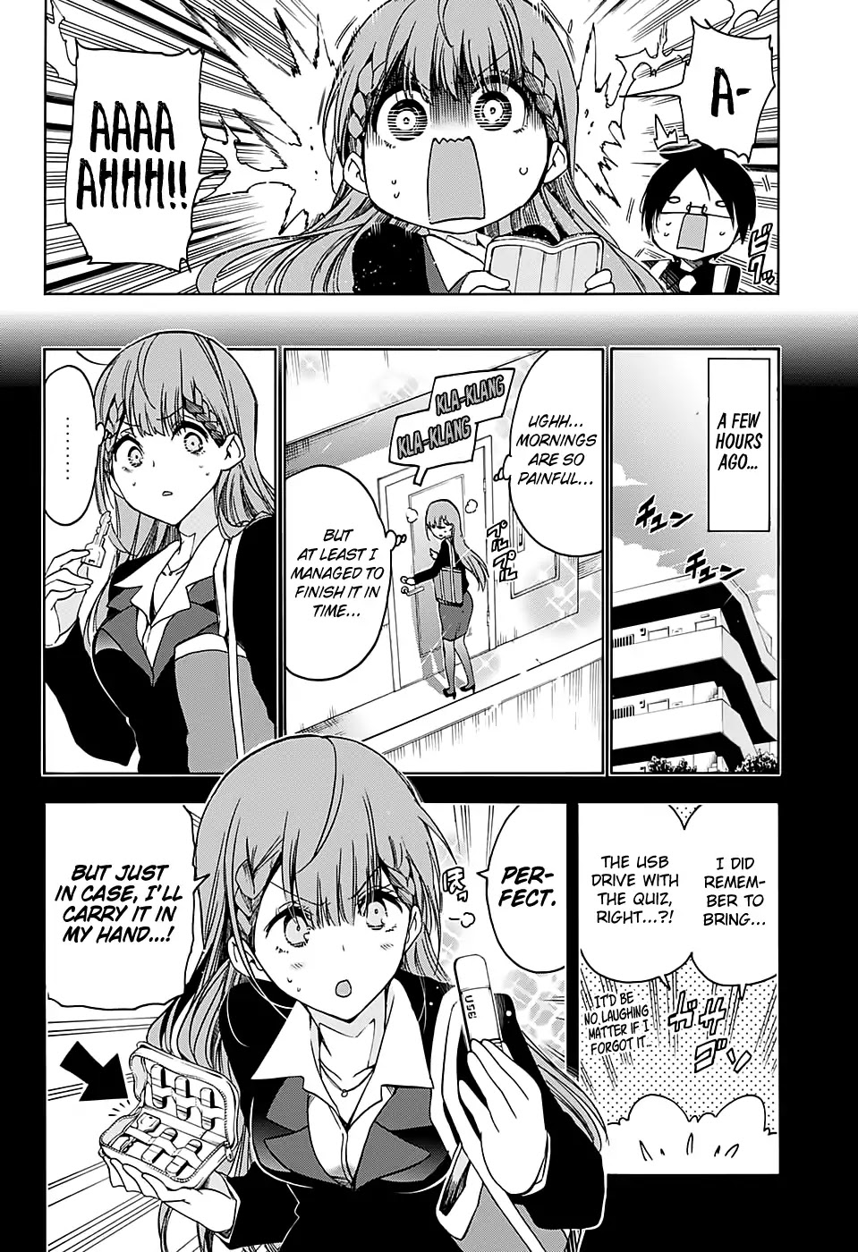Bokutachi wa Benkyou ga Dekinai Chapter 56 page 17 - Chapter 56: Sometimes, Fate Tempts The Predecessor Toward An Unopposable [X]