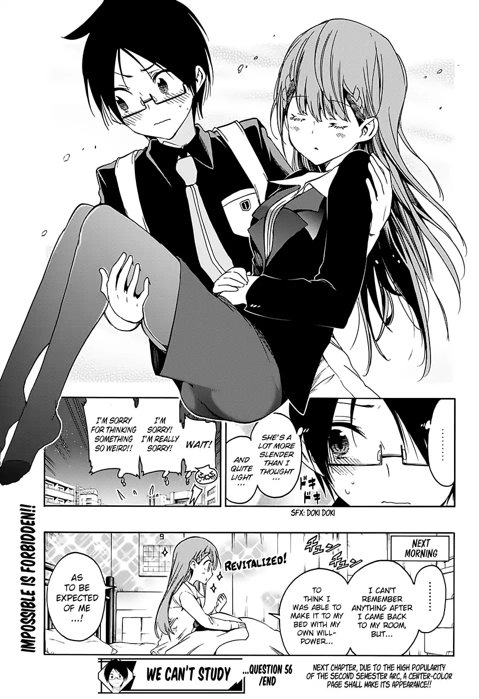 Bokutachi wa Benkyou ga Dekinai Chapter 56 page 20 - Chapter 56: Sometimes, Fate Tempts The Predecessor Toward An Unopposable [X]