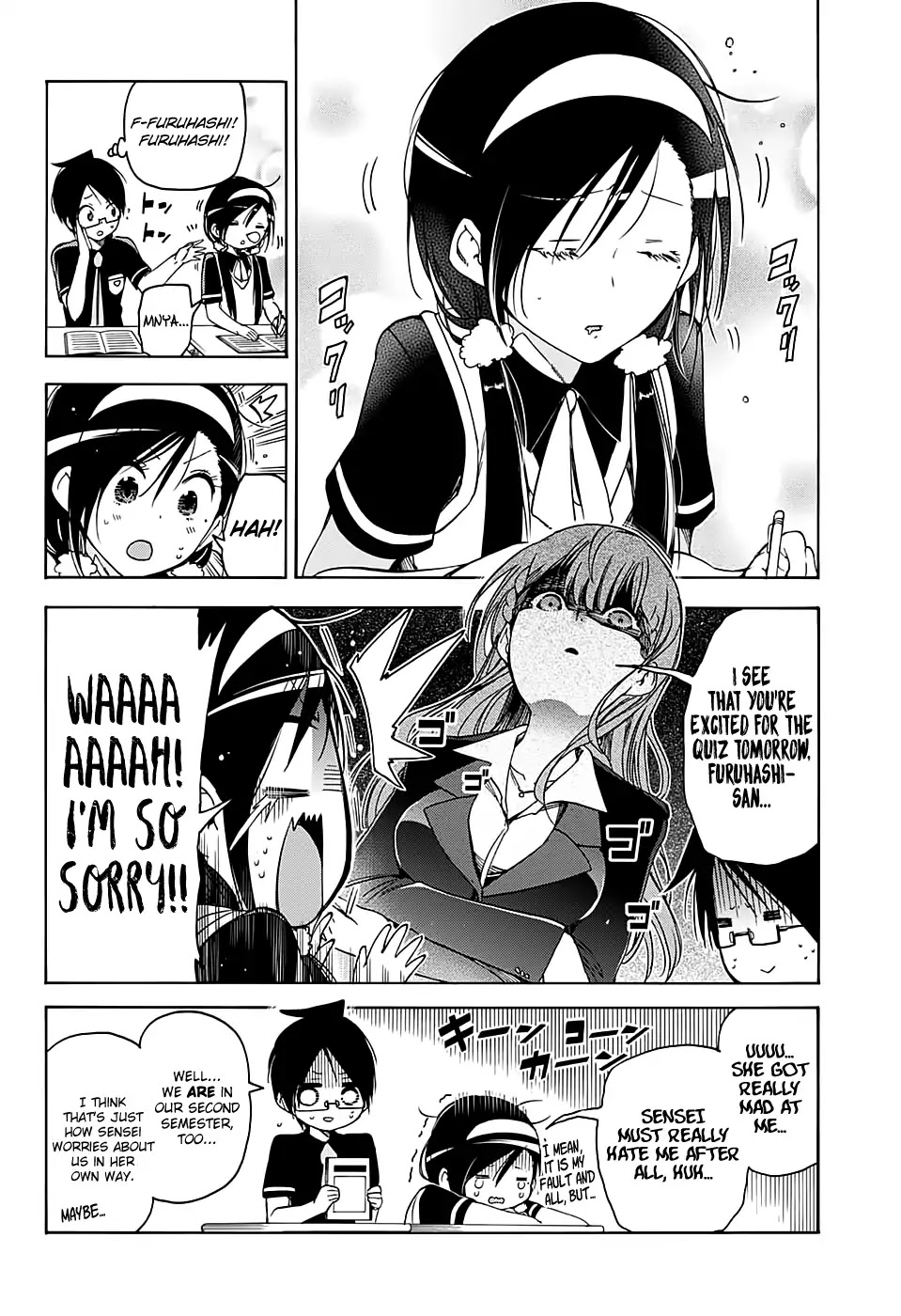 Bokutachi wa Benkyou ga Dekinai Chapter 56 page 3 - Chapter 56: Sometimes, Fate Tempts The Predecessor Toward An Unopposable [X]