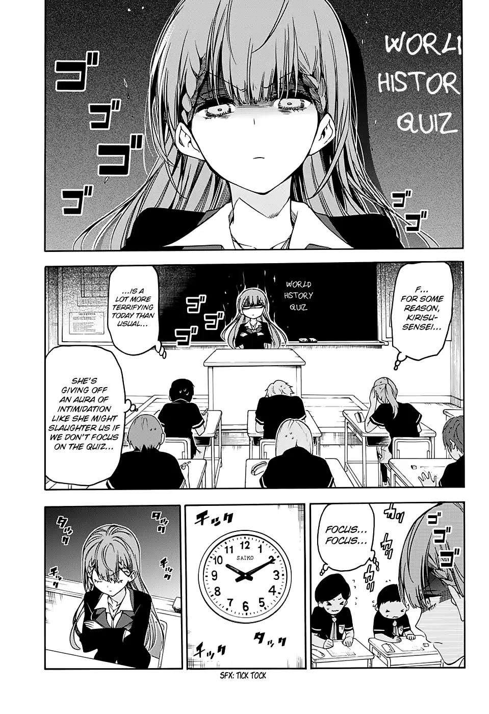 Bokutachi wa Benkyou ga Dekinai Chapter 56 page 6 - Chapter 56: Sometimes, Fate Tempts The Predecessor Toward An Unopposable [X]