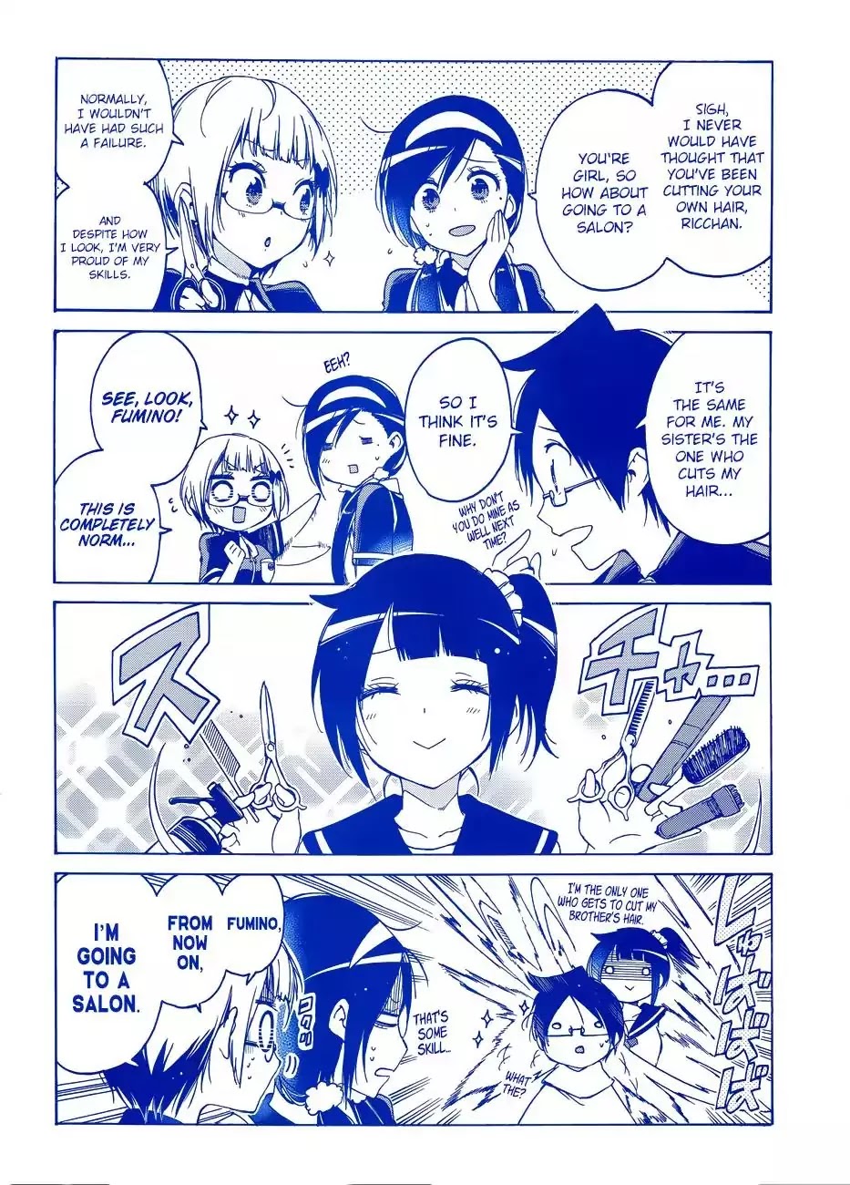 Bokutachi wa Benkyou ga Dekinai Chapter 57 page 4 - Chapter 57: A Change In A Genius's Appearance Sometimes Blinds [X]