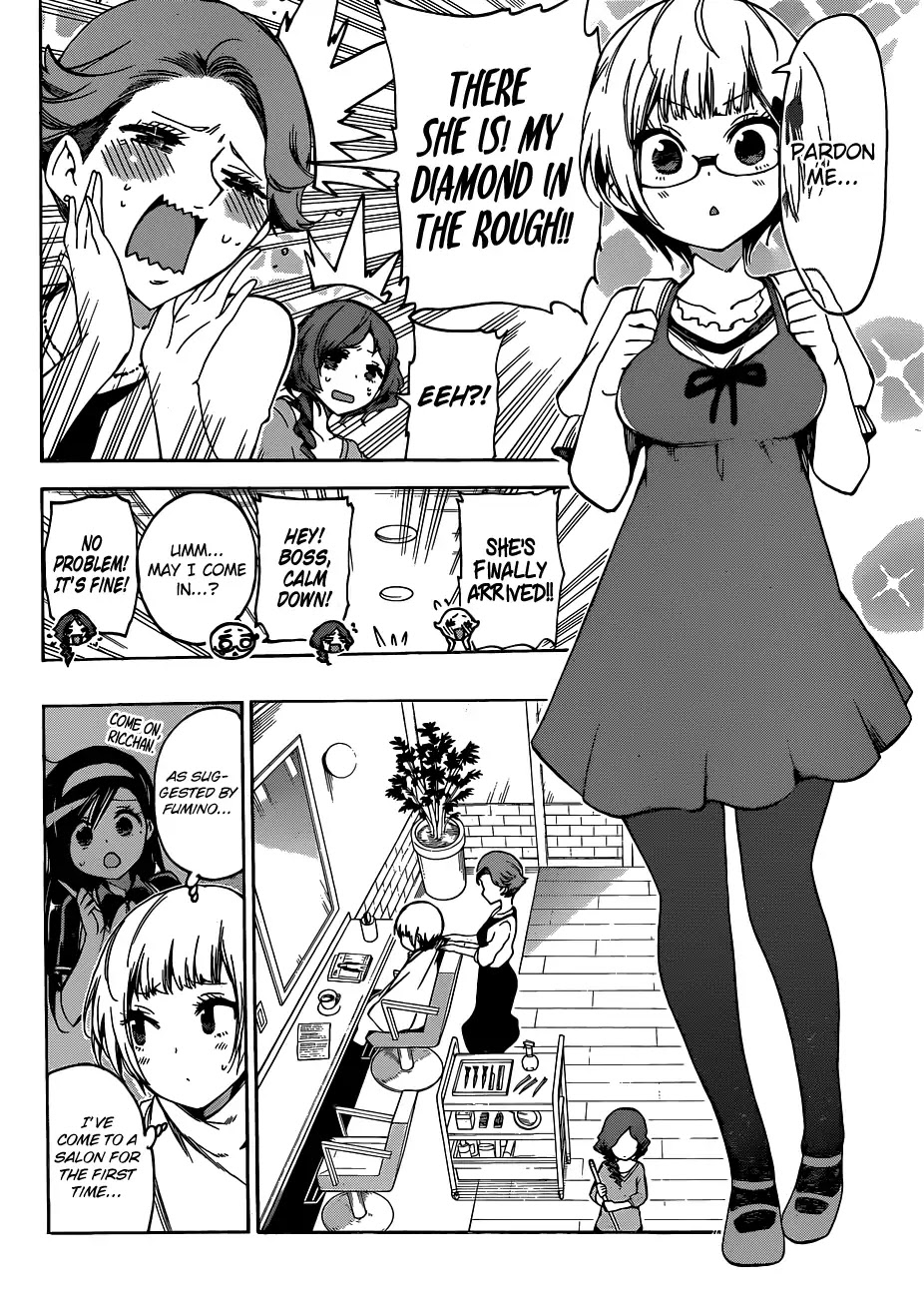 Bokutachi wa Benkyou ga Dekinai Chapter 57 page 6 - Chapter 57: A Change In A Genius's Appearance Sometimes Blinds [X]