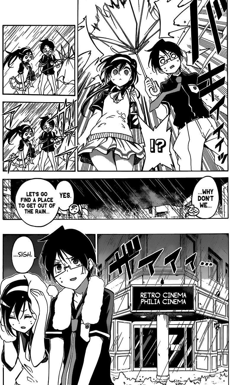 Bokutachi wa Benkyou ga Dekinai Chapter 58 page 11 - Chapter 58: On a Wild Night, The Genius's Focus sometimes may not be [X]
