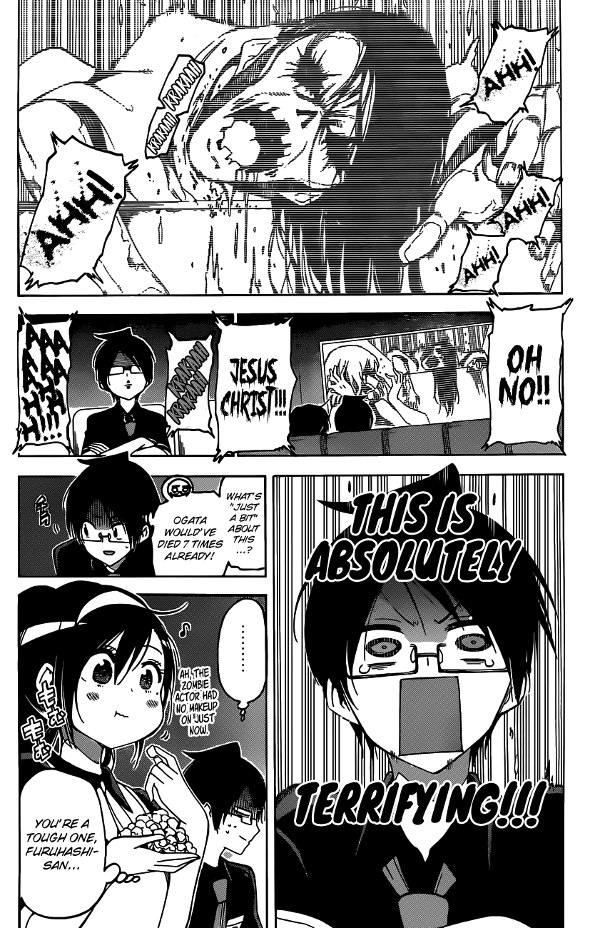 Bokutachi wa Benkyou ga Dekinai Chapter 58 page 13 - Chapter 58: On a Wild Night, The Genius's Focus sometimes may not be [X]