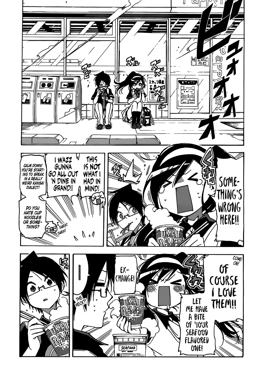 Bokutachi wa Benkyou ga Dekinai Chapter 58 page 6 - Chapter 58: On a Wild Night, The Genius's Focus sometimes may not be [X]