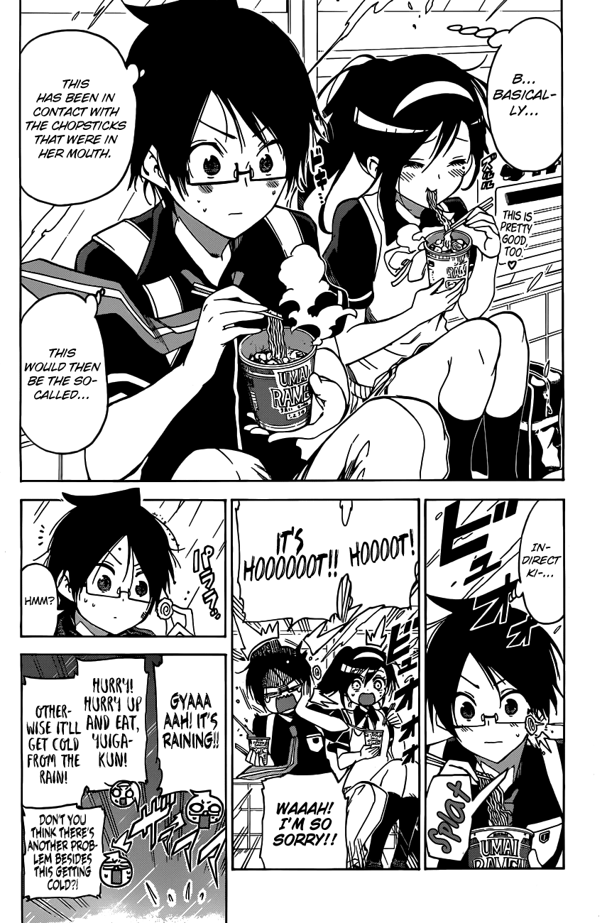 Bokutachi wa Benkyou ga Dekinai Chapter 58 page 7 - Chapter 58: On a Wild Night, The Genius's Focus sometimes may not be [X]