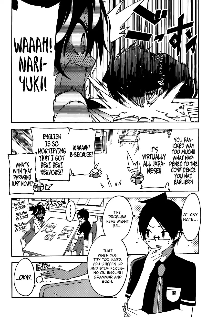Bokutachi wa Benkyou ga Dekinai Chapter 59 page 6 - Chapter 59: Sometimes, The Genius Struggles with a Limited [X]