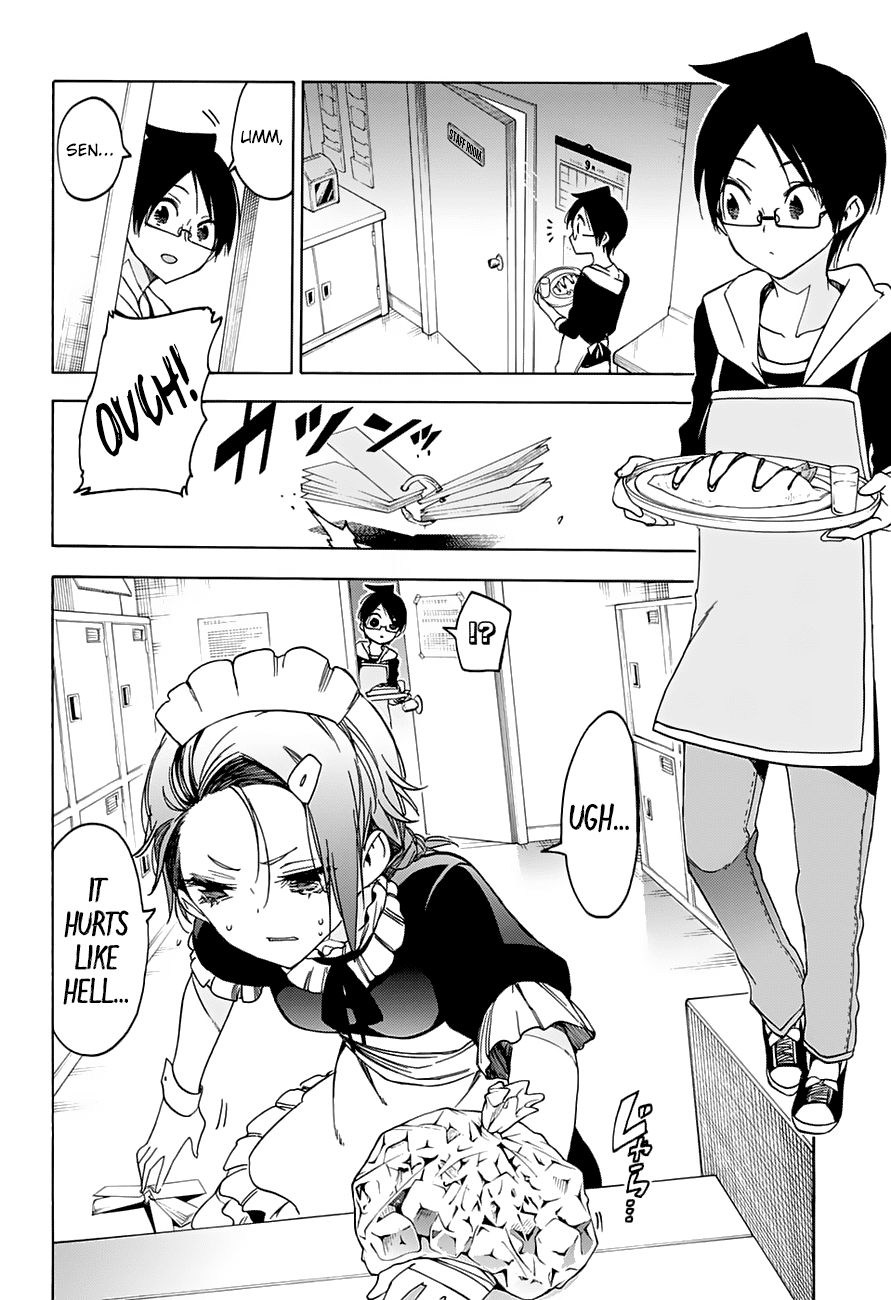 Bokutachi wa Benkyou ga Dekinai Chapter 60 page 11 - Chapter 60: The Predecessor’s [X] sometimes Becomes his Devotion