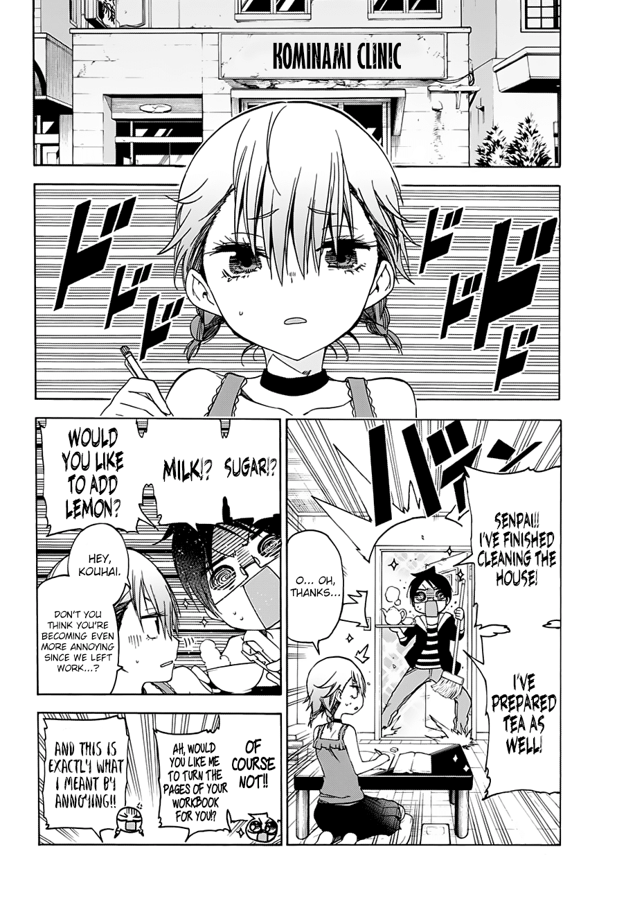 Bokutachi wa Benkyou ga Dekinai Chapter 60 page 13 - Chapter 60: The Predecessor’s [X] sometimes Becomes his Devotion