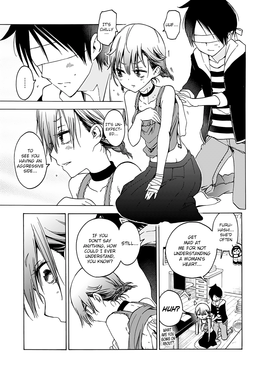 Bokutachi wa Benkyou ga Dekinai Chapter 60 page 16 - Chapter 60: The Predecessor’s [X] sometimes Becomes his Devotion