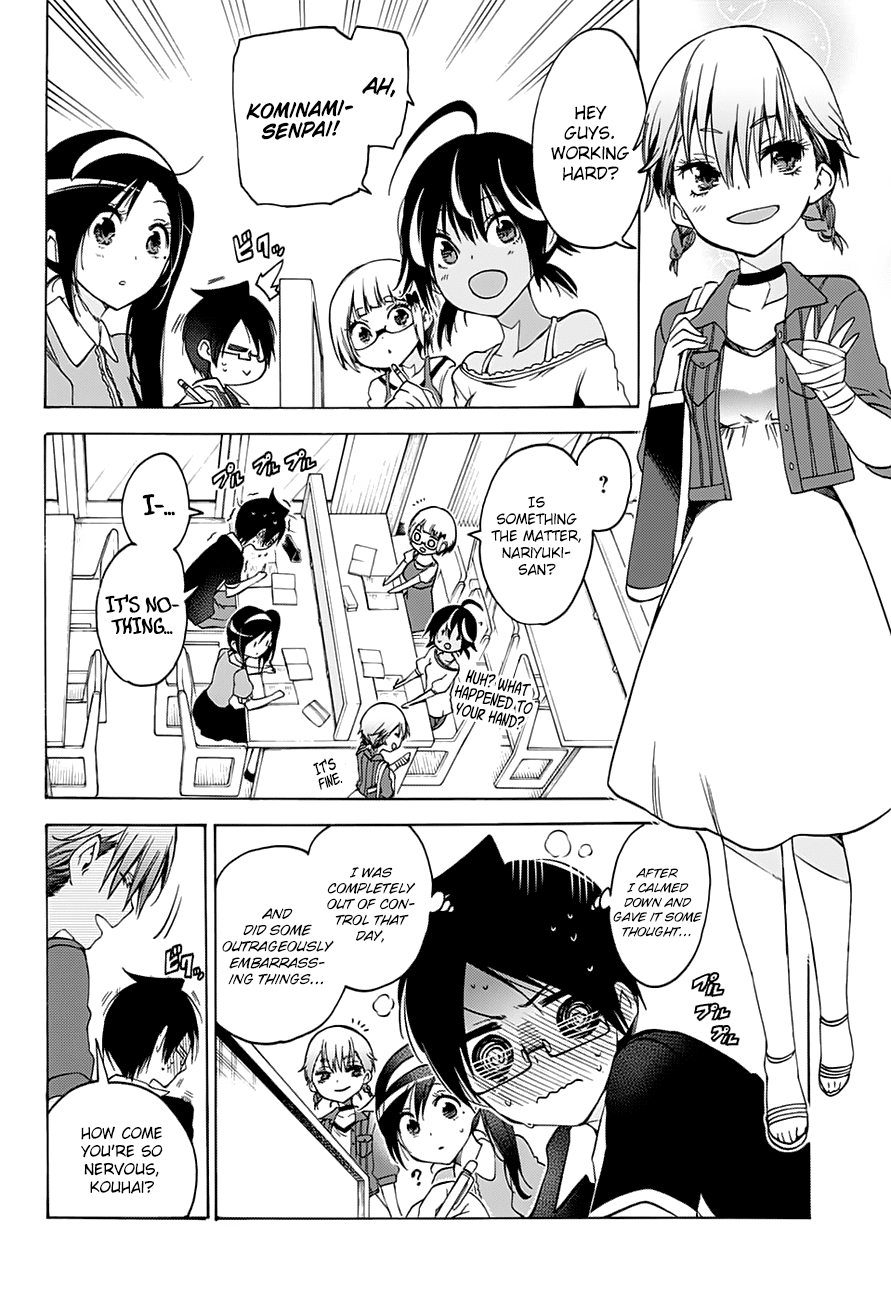 Bokutachi wa Benkyou ga Dekinai Chapter 60 page 19 - Chapter 60: The Predecessor’s [X] sometimes Becomes his Devotion