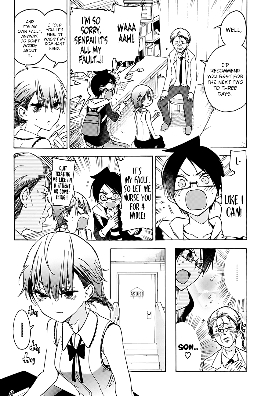 Bokutachi wa Benkyou ga Dekinai Chapter 60 page 5 - Chapter 60: The Predecessor’s [X] sometimes Becomes his Devotion
