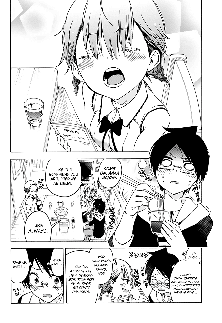 Bokutachi wa Benkyou ga Dekinai Chapter 60 page 7 - Chapter 60: The Predecessor’s [X] sometimes Becomes his Devotion