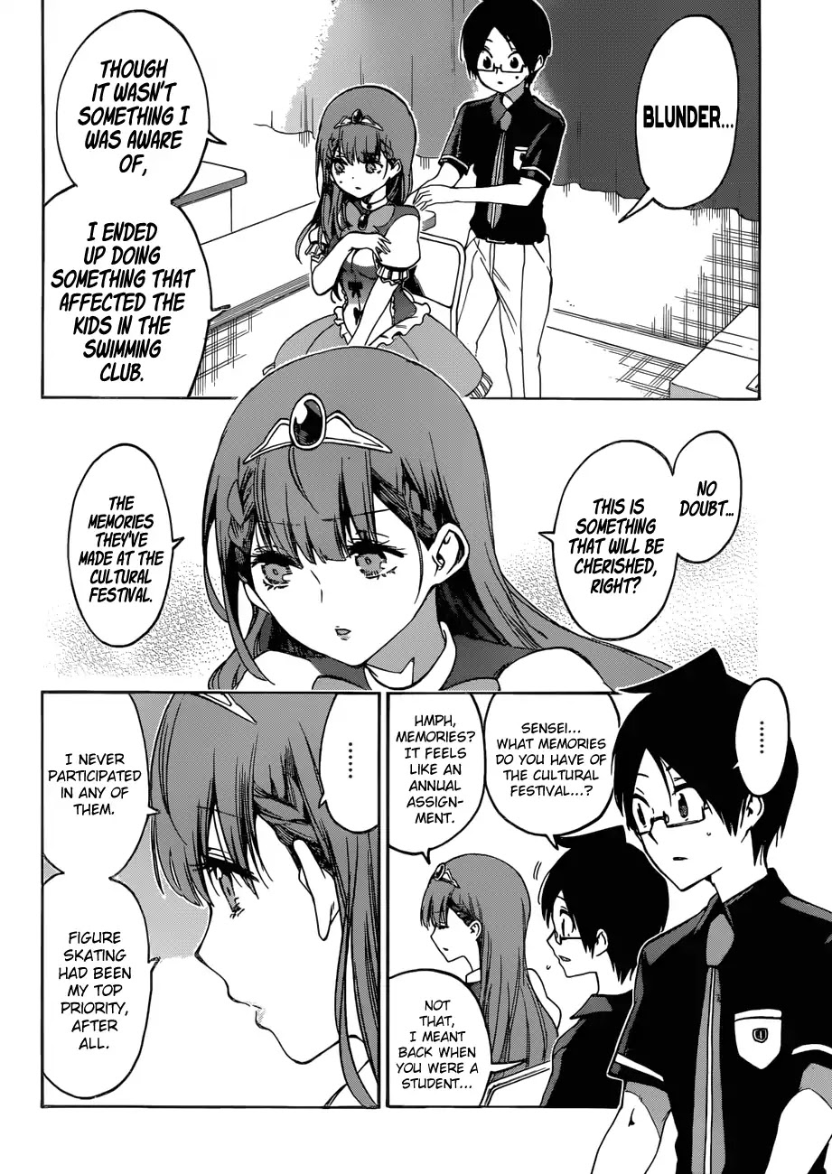 Bokutachi wa Benkyou ga Dekinai Chapter 65 page 15 - Chapter 65: In a Rapid Fire Session, [X] Befalls him at the Start of the Festival
