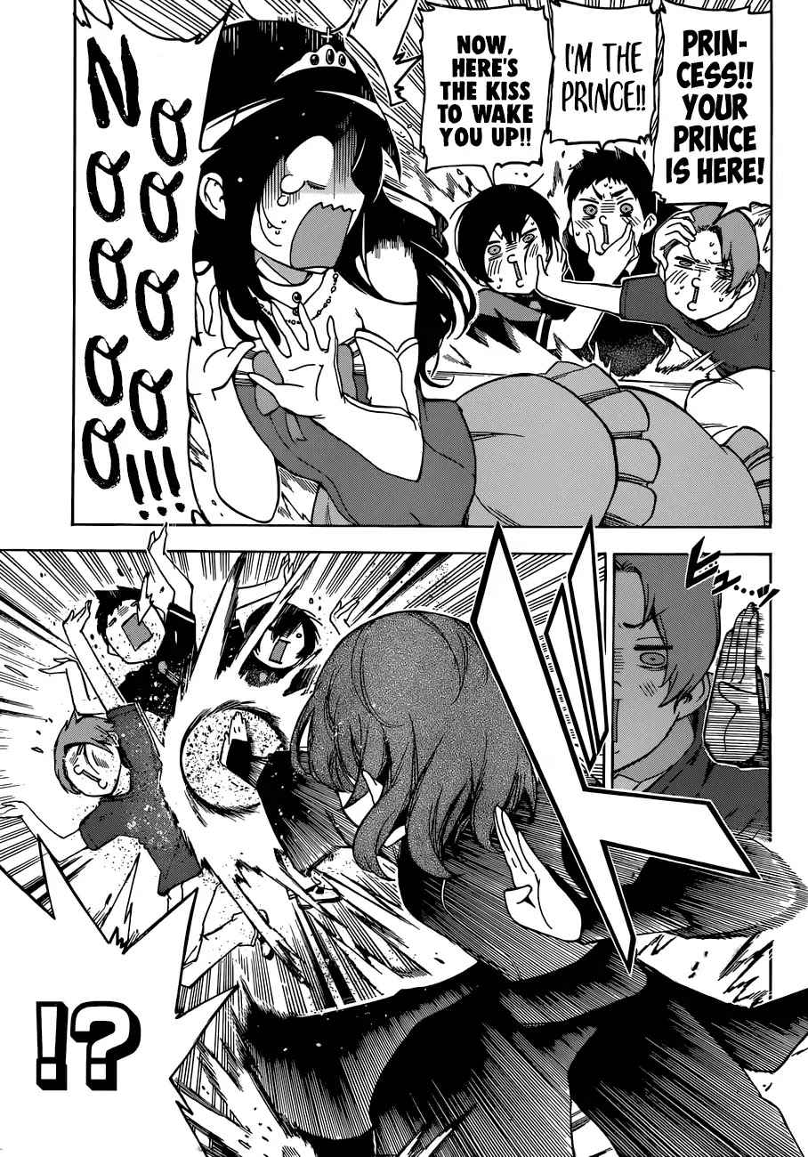 Bokutachi wa Benkyou ga Dekinai Chapter 67 page 14 - Chapter 67: In the Uproar of the Festival, The [X] That can no Longer Hold Back, Strides Toward The Thorny Path