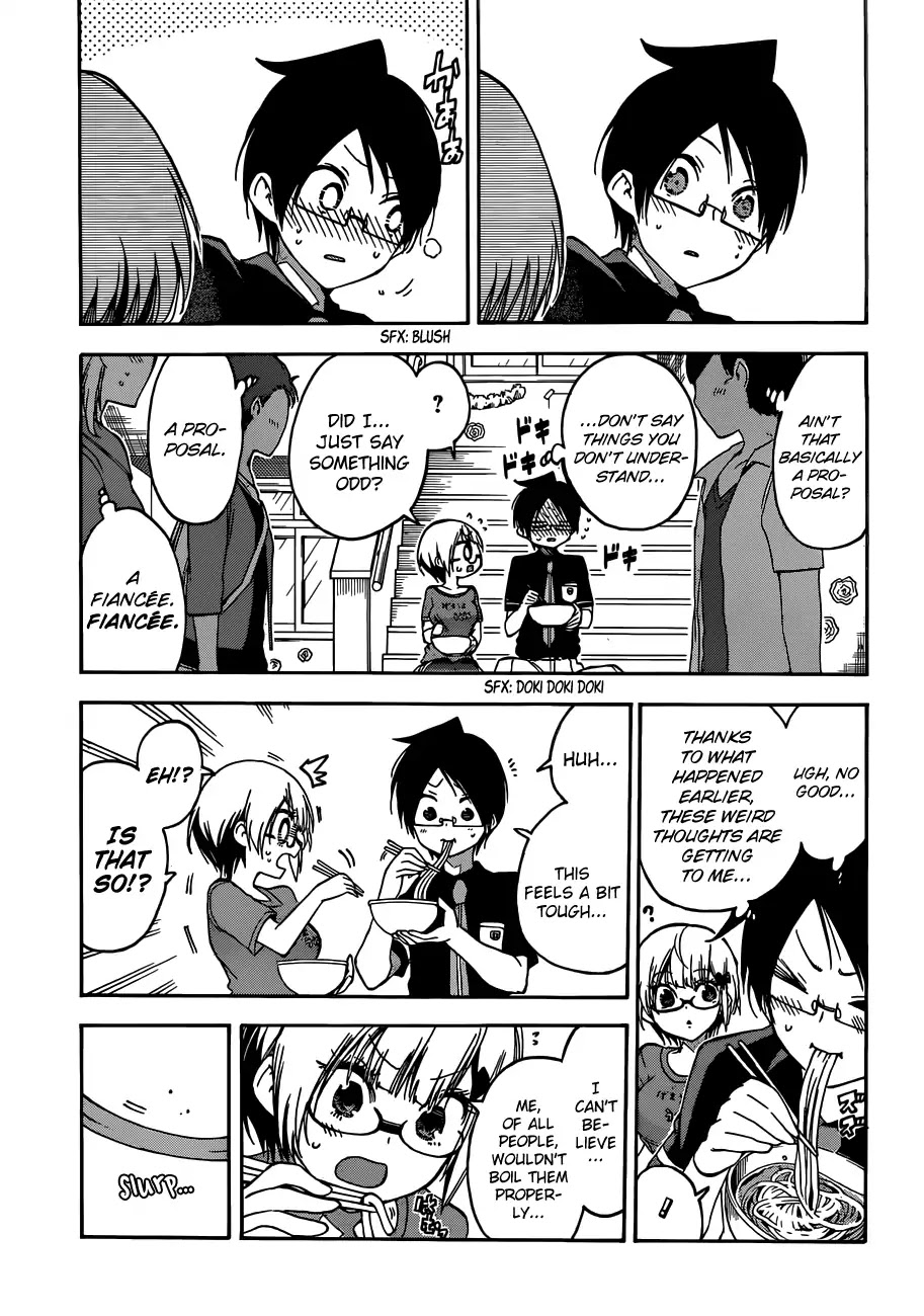 Bokutachi wa Benkyou ga Dekinai Chapter 68 page 20 - Chapter 68: Each of them Sought [X] in an Empty Fuss for Their Festival Climax