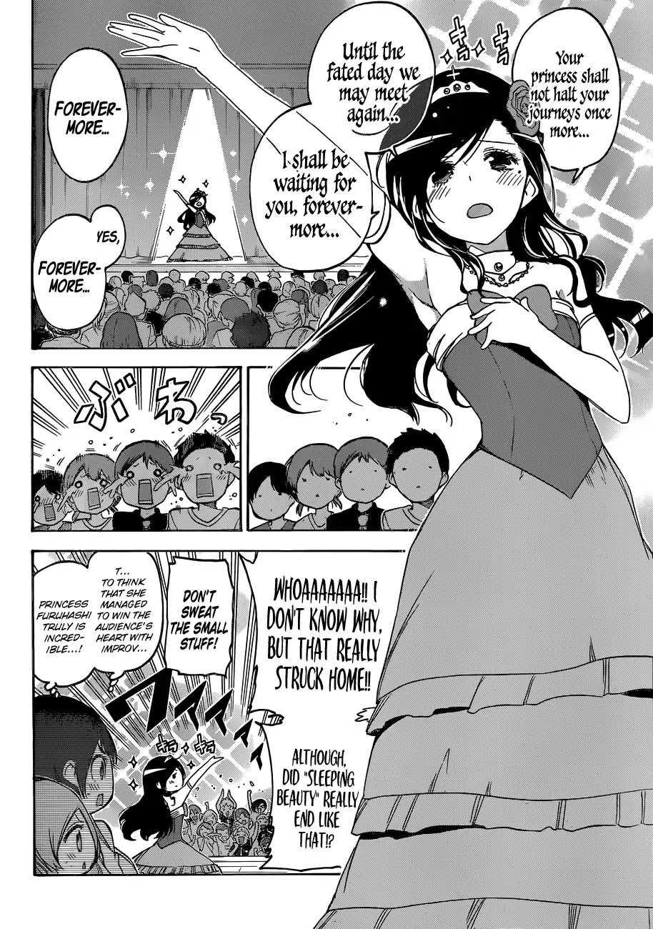 Bokutachi wa Benkyou ga Dekinai Chapter 68 page 5 - Chapter 68: Each of them Sought [X] in an Empty Fuss for Their Festival Climax
