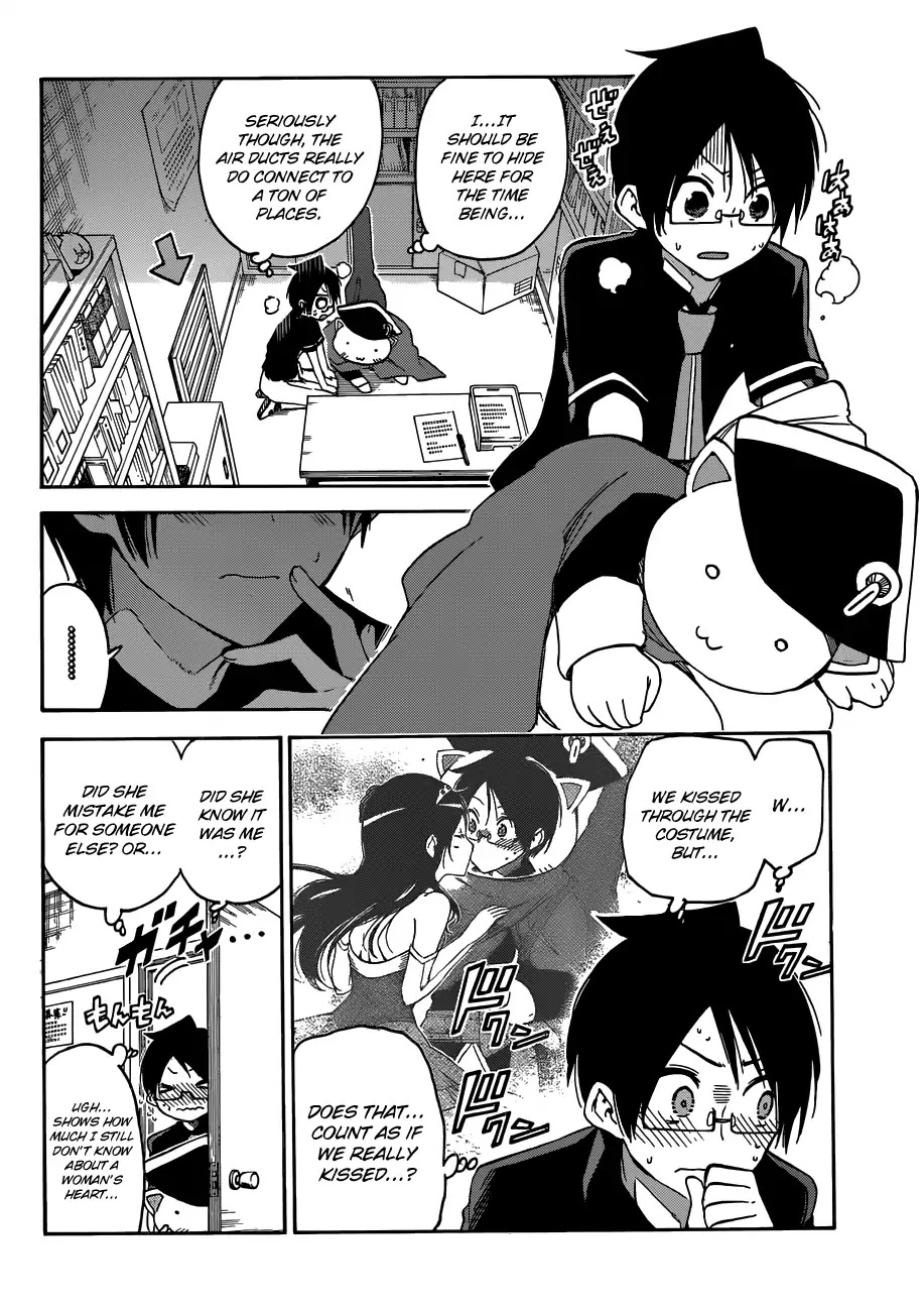 Bokutachi wa Benkyou ga Dekinai Chapter 68 page 7 - Chapter 68: Each of them Sought [X] in an Empty Fuss for Their Festival Climax