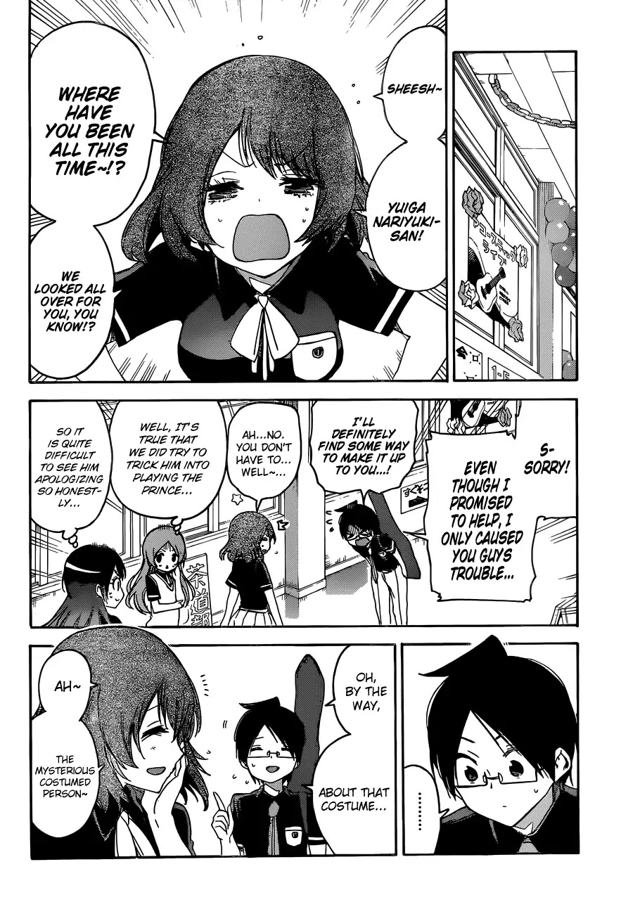 Bokutachi wa Benkyou ga Dekinai Chapter 68 page 9 - Chapter 68: Each of them Sought [X] in an Empty Fuss for Their Festival Climax