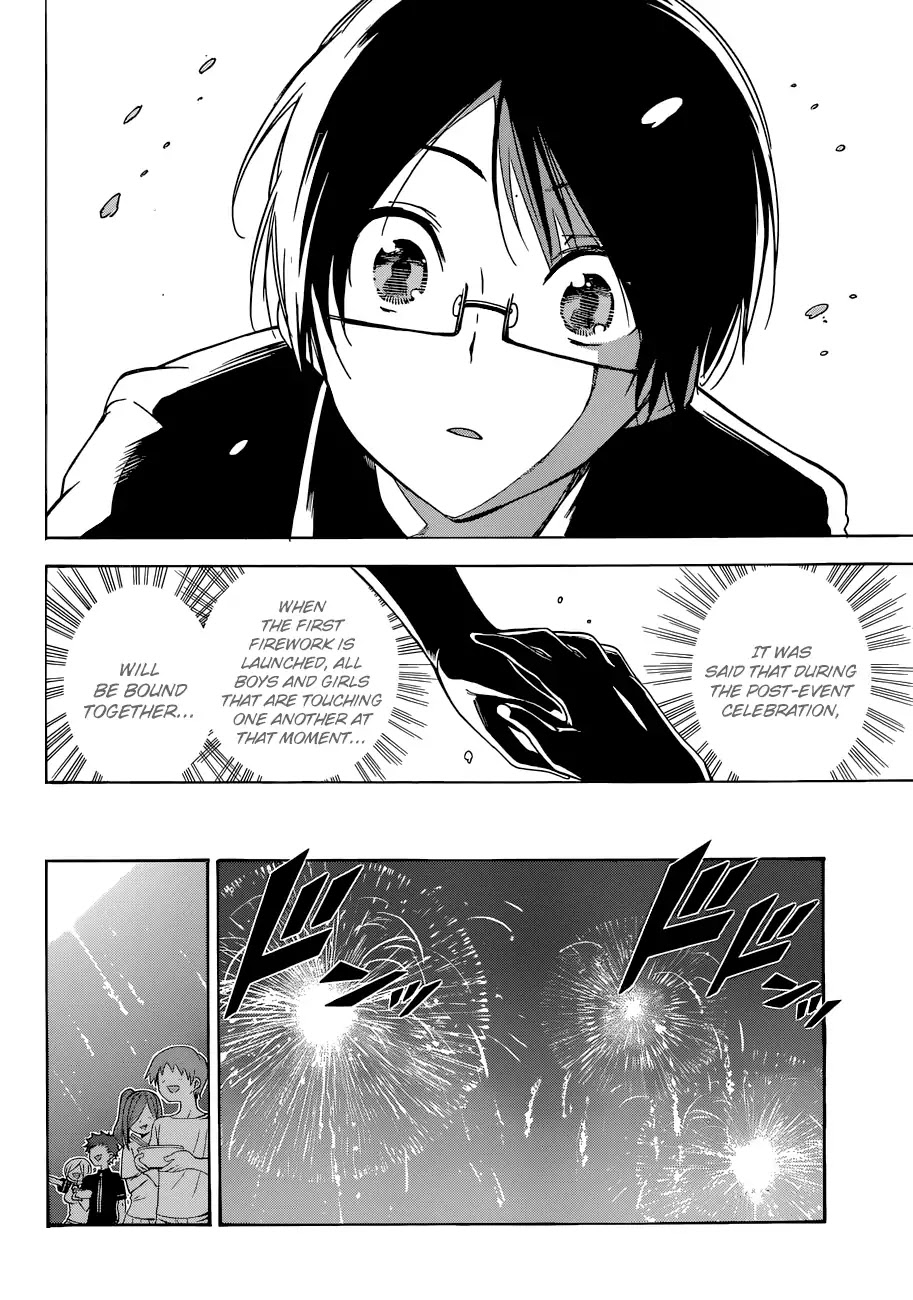 Bokutachi wa Benkyou ga Dekinai Chapter 69 page 18 - Chapter 69: Although sad, the end of The Festival also Blessed the [X] Splendidly