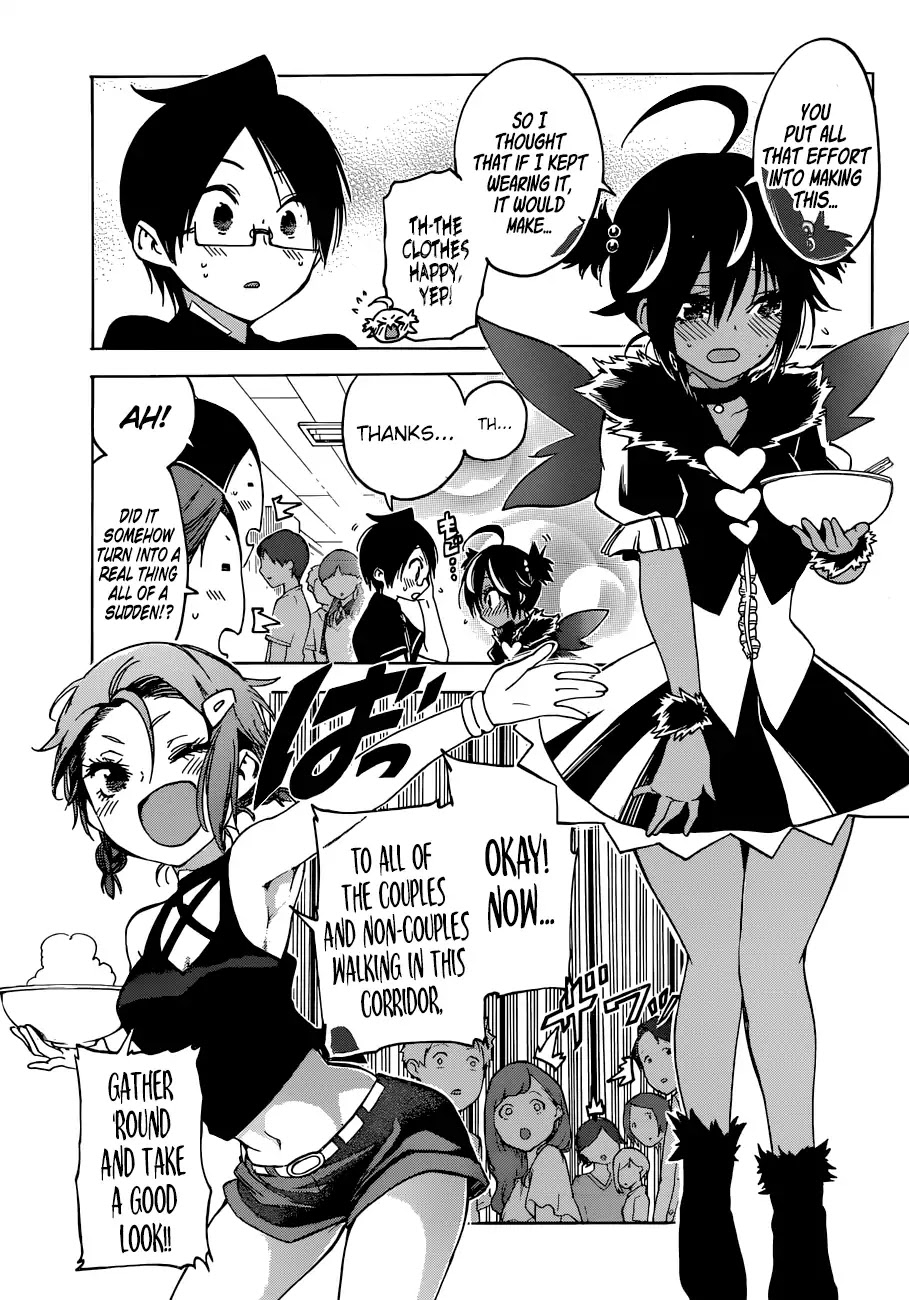 Bokutachi wa Benkyou ga Dekinai Chapter 69 page 4 - Chapter 69: Although sad, the end of The Festival also Blessed the [X] Splendidly