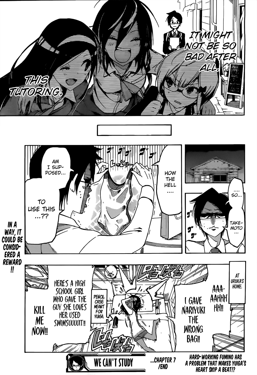 Bokutachi wa Benkyou ga Dekinai Chapter 7 page 20 - Chapter 7: Thus the Geniuses enjoyed the [X].