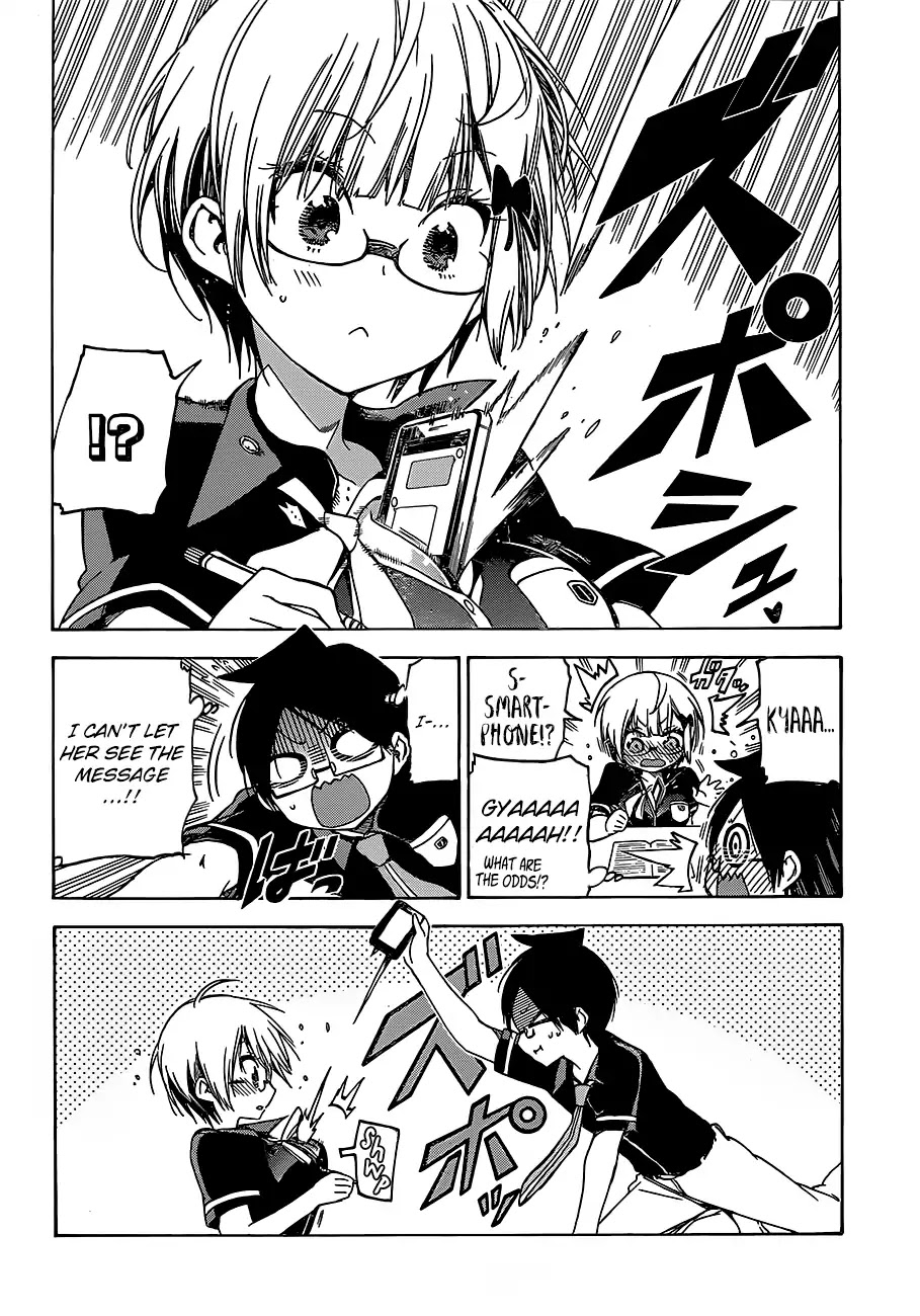 Bokutachi wa Benkyou ga Dekinai Chapter 70 page 13 - Chapter 70: Sometimes, That Odd Alarm Is Caused By [X]