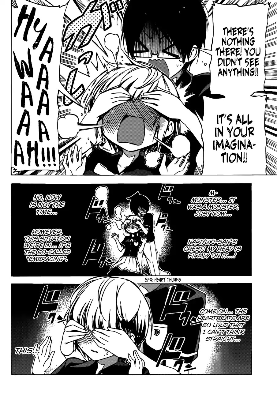 Bokutachi wa Benkyou ga Dekinai Chapter 70 page 17 - Chapter 70: Sometimes, That Odd Alarm Is Caused By [X]