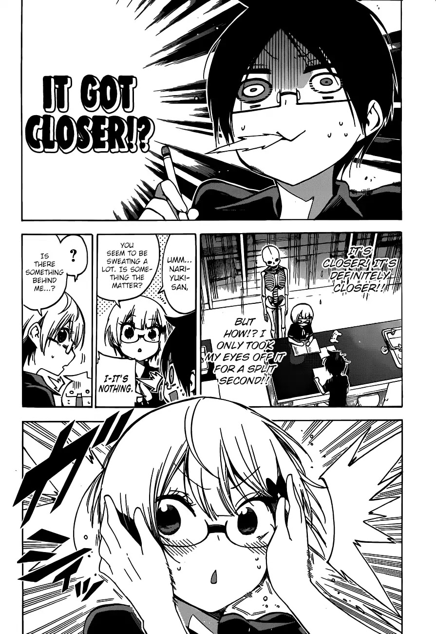 Bokutachi wa Benkyou ga Dekinai Chapter 70 page 9 - Chapter 70: Sometimes, That Odd Alarm Is Caused By [X]