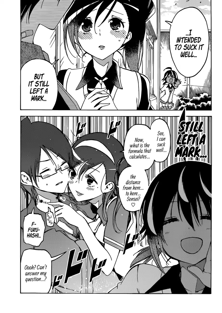 Bokutachi wa Benkyou ga Dekinai Chapter 72 page 12 - Chapter 72: Sometimes, that Mark can Disturb the Peace of [X]