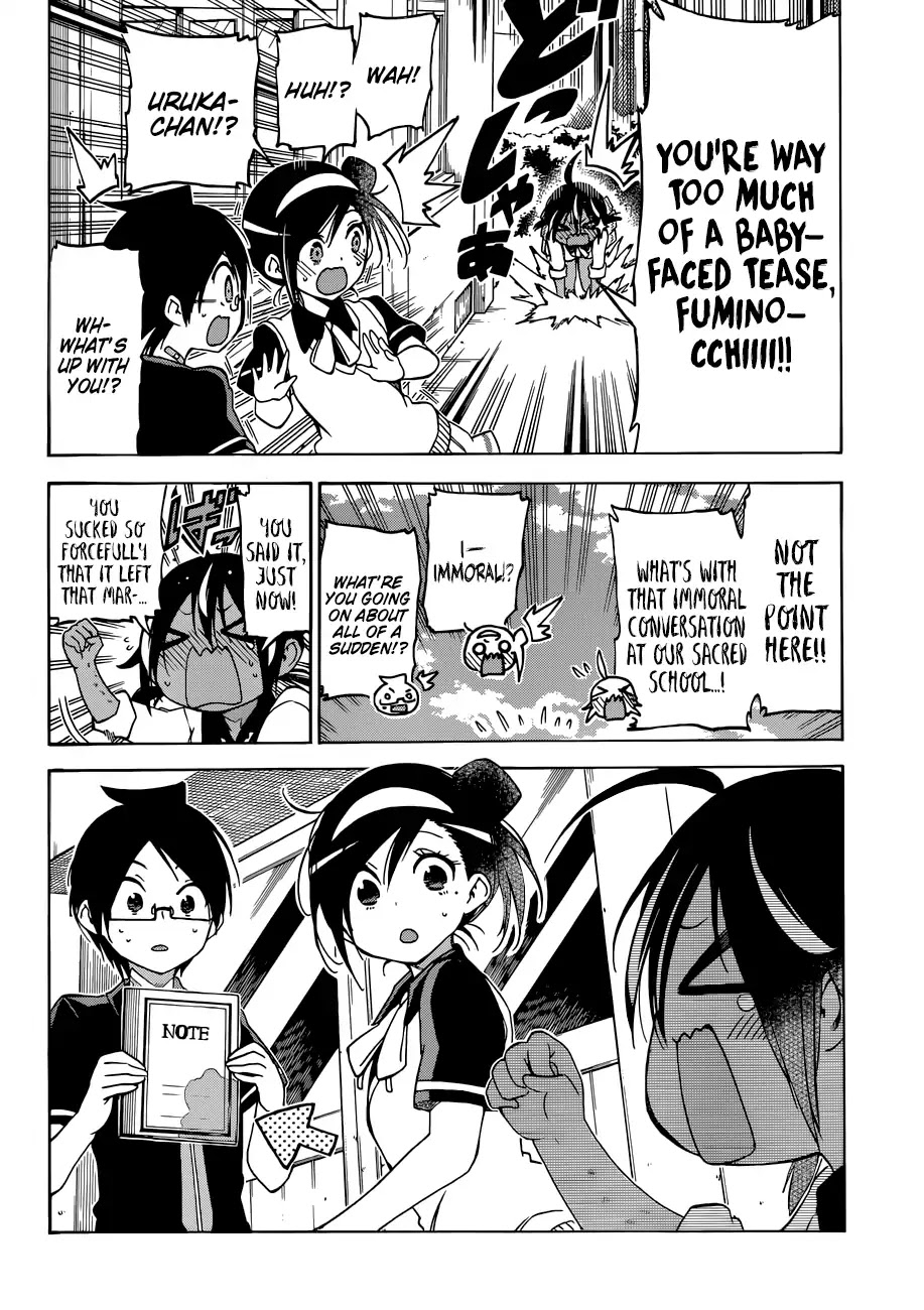 Bokutachi wa Benkyou ga Dekinai Chapter 72 page 13 - Chapter 72: Sometimes, that Mark can Disturb the Peace of [X]
