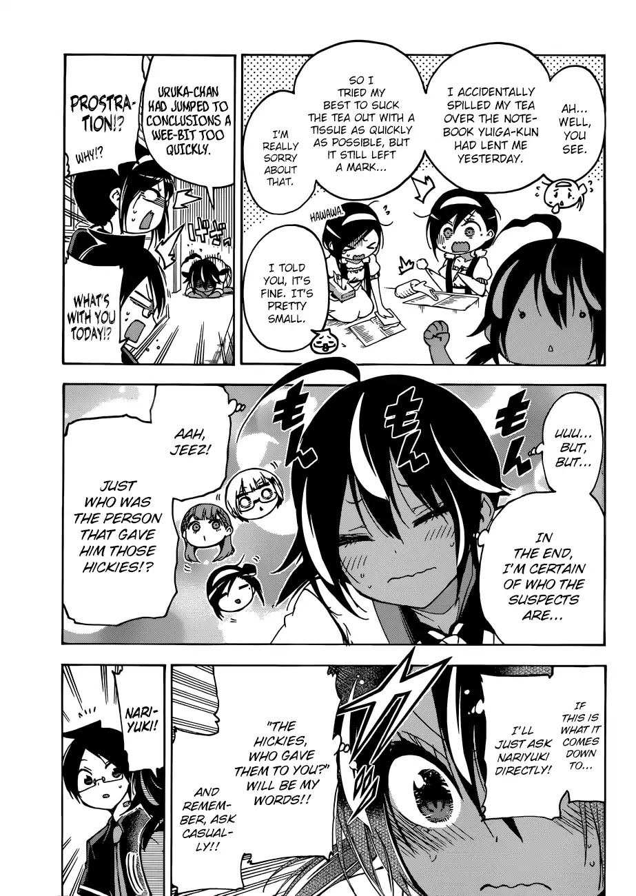 Bokutachi wa Benkyou ga Dekinai Chapter 72 page 14 - Chapter 72: Sometimes, that Mark can Disturb the Peace of [X]