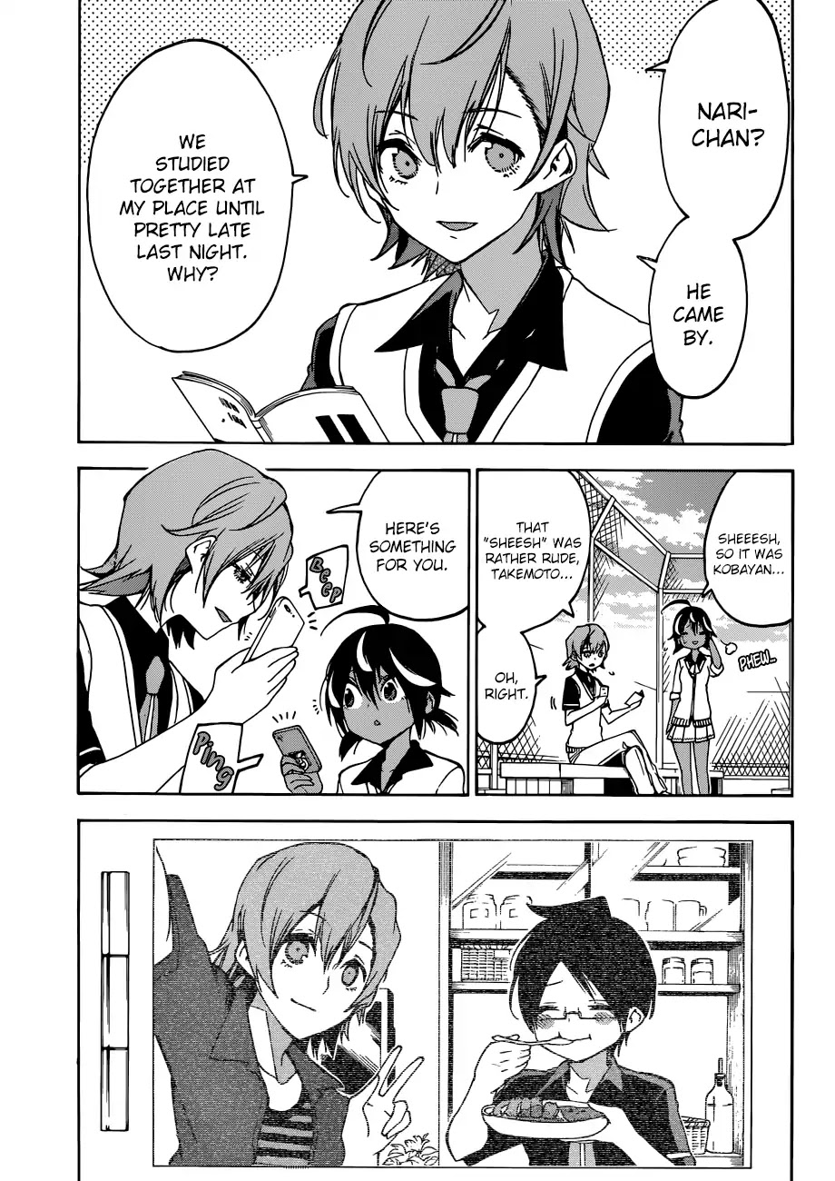 Bokutachi wa Benkyou ga Dekinai Chapter 72 page 16 - Chapter 72: Sometimes, that Mark can Disturb the Peace of [X]