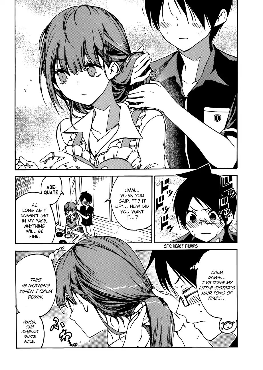 Bokutachi wa Benkyou ga Dekinai Chapter 74 page 11 - Chapter 74: Sometimes, The Predecessor Scrutinizes [X] full of Hardships as Well