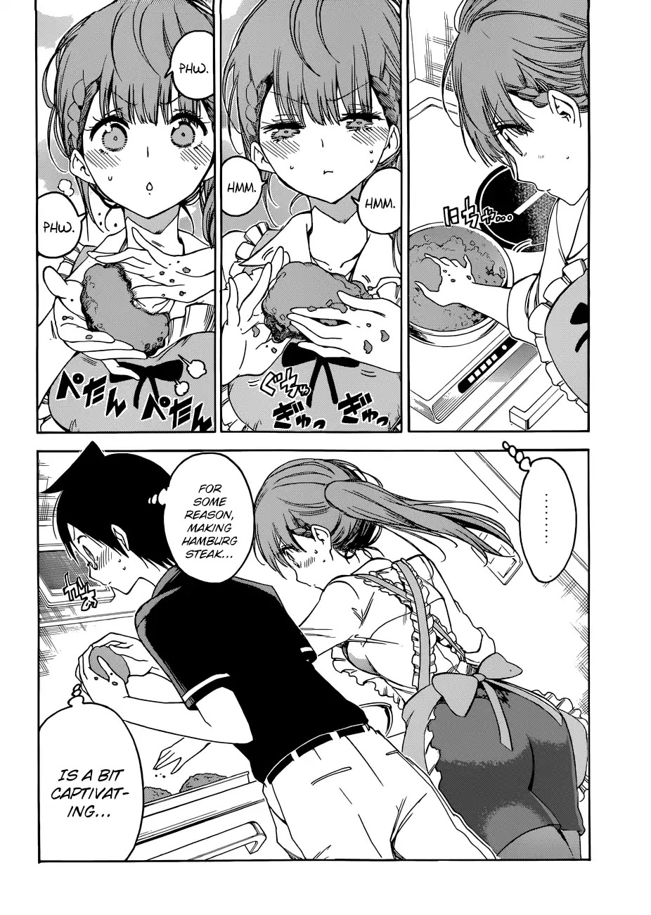 Bokutachi wa Benkyou ga Dekinai Chapter 74 page 13 - Chapter 74: Sometimes, The Predecessor Scrutinizes [X] full of Hardships as Well