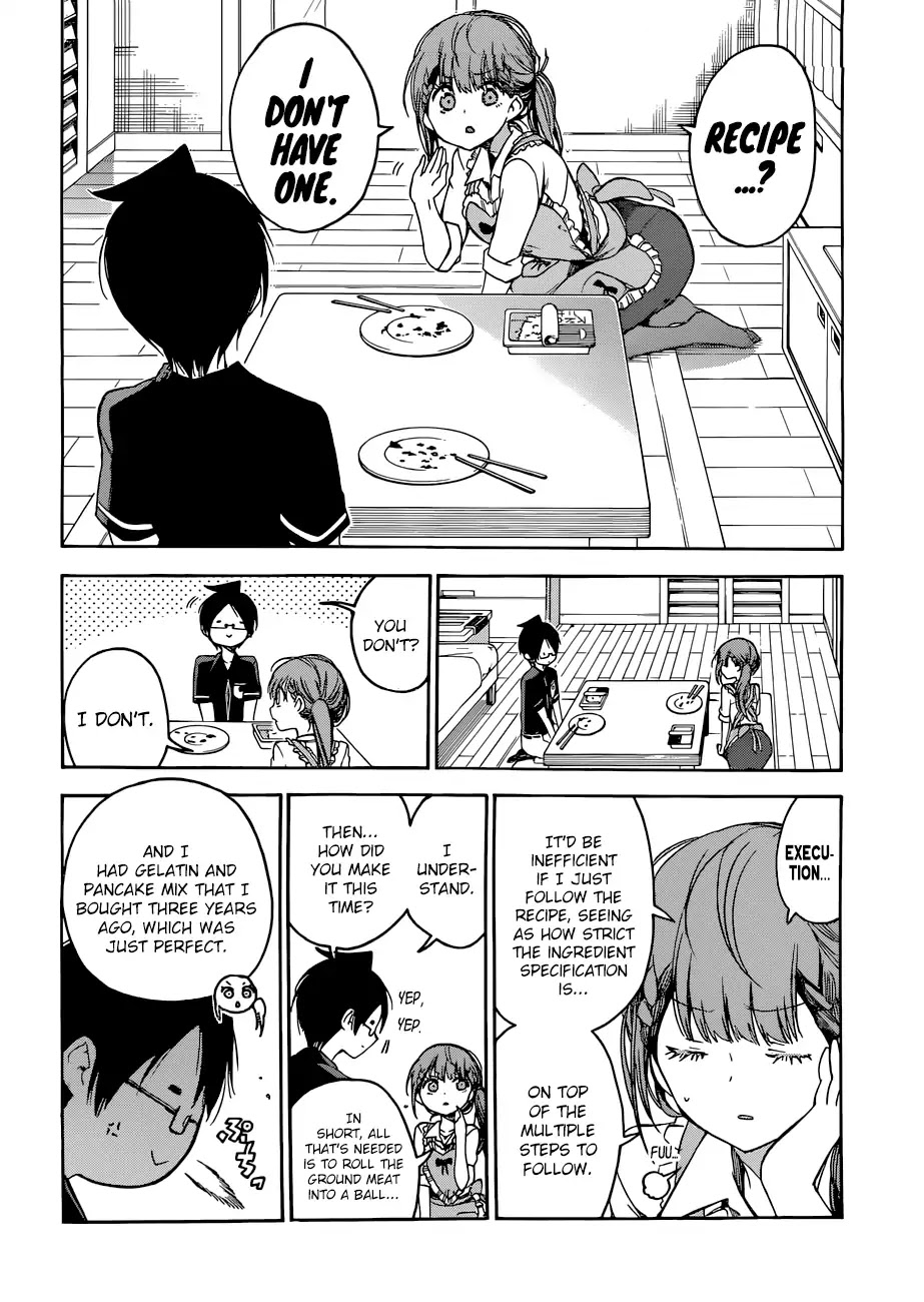 Bokutachi wa Benkyou ga Dekinai Chapter 74 page 17 - Chapter 74: Sometimes, The Predecessor Scrutinizes [X] full of Hardships as Well