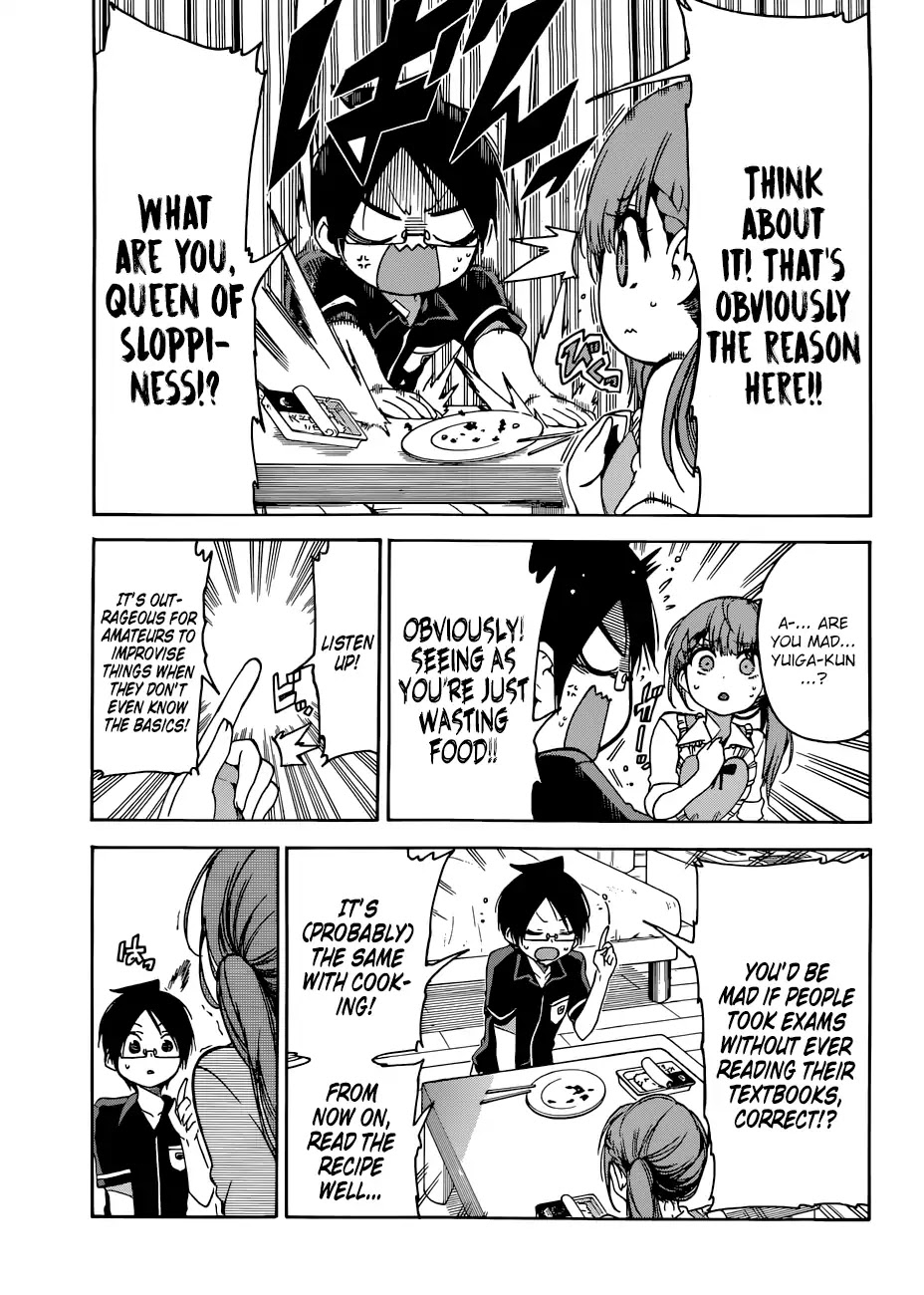Bokutachi wa Benkyou ga Dekinai Chapter 74 page 18 - Chapter 74: Sometimes, The Predecessor Scrutinizes [X] full of Hardships as Well