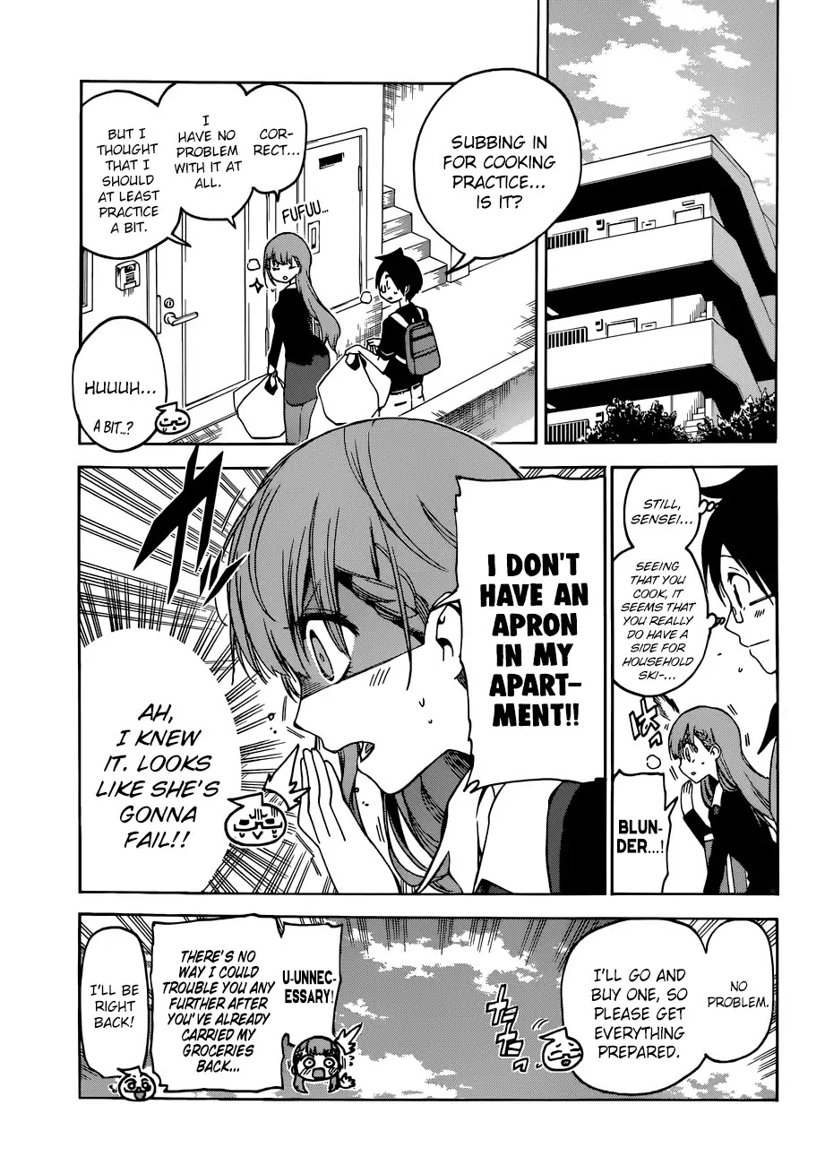 Bokutachi wa Benkyou ga Dekinai Chapter 74 page 4 - Chapter 74: Sometimes, The Predecessor Scrutinizes [X] full of Hardships as Well