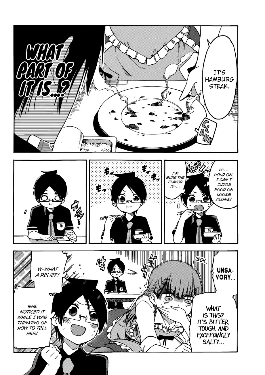 Bokutachi wa Benkyou ga Dekinai Chapter 74 page 9 - Chapter 74: Sometimes, The Predecessor Scrutinizes [X] full of Hardships as Well