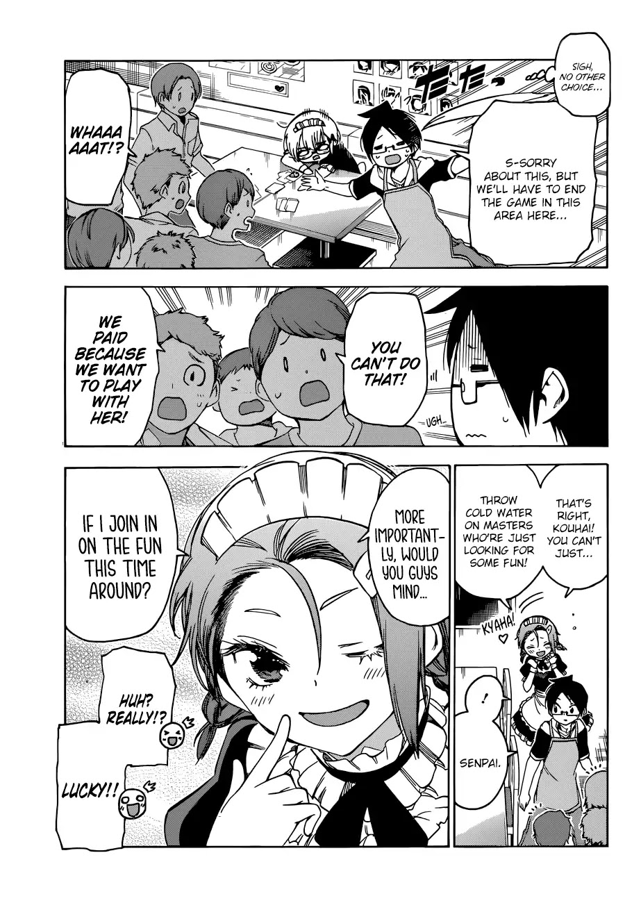 Bokutachi wa Benkyou ga Dekinai Chapter 75 page 10 - Chapter 75: The Clockwork Girl Sometimes Waits Upon [X].