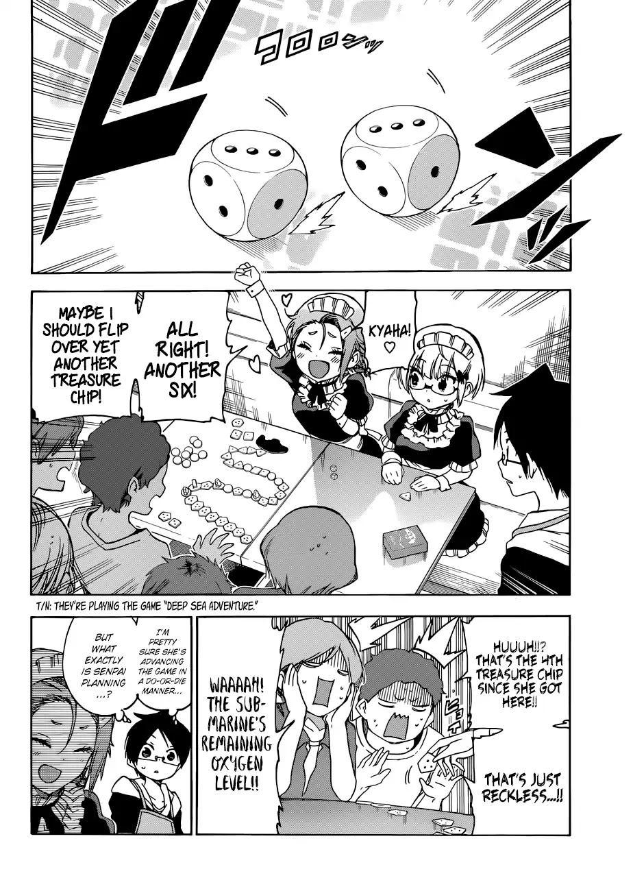 Bokutachi wa Benkyou ga Dekinai Chapter 75 page 11 - Chapter 75: The Clockwork Girl Sometimes Waits Upon [X].