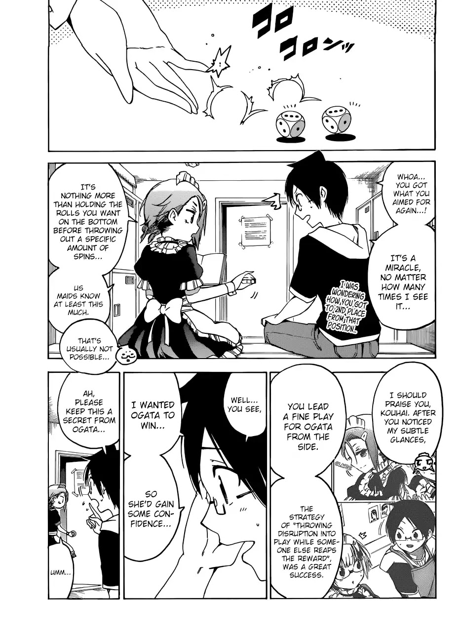 Bokutachi wa Benkyou ga Dekinai Chapter 75 page 16 - Chapter 75: The Clockwork Girl Sometimes Waits Upon [X].