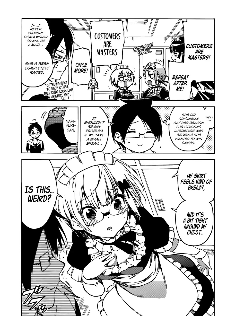 Bokutachi wa Benkyou ga Dekinai Chapter 75 page 6 - Chapter 75: The Clockwork Girl Sometimes Waits Upon [X].