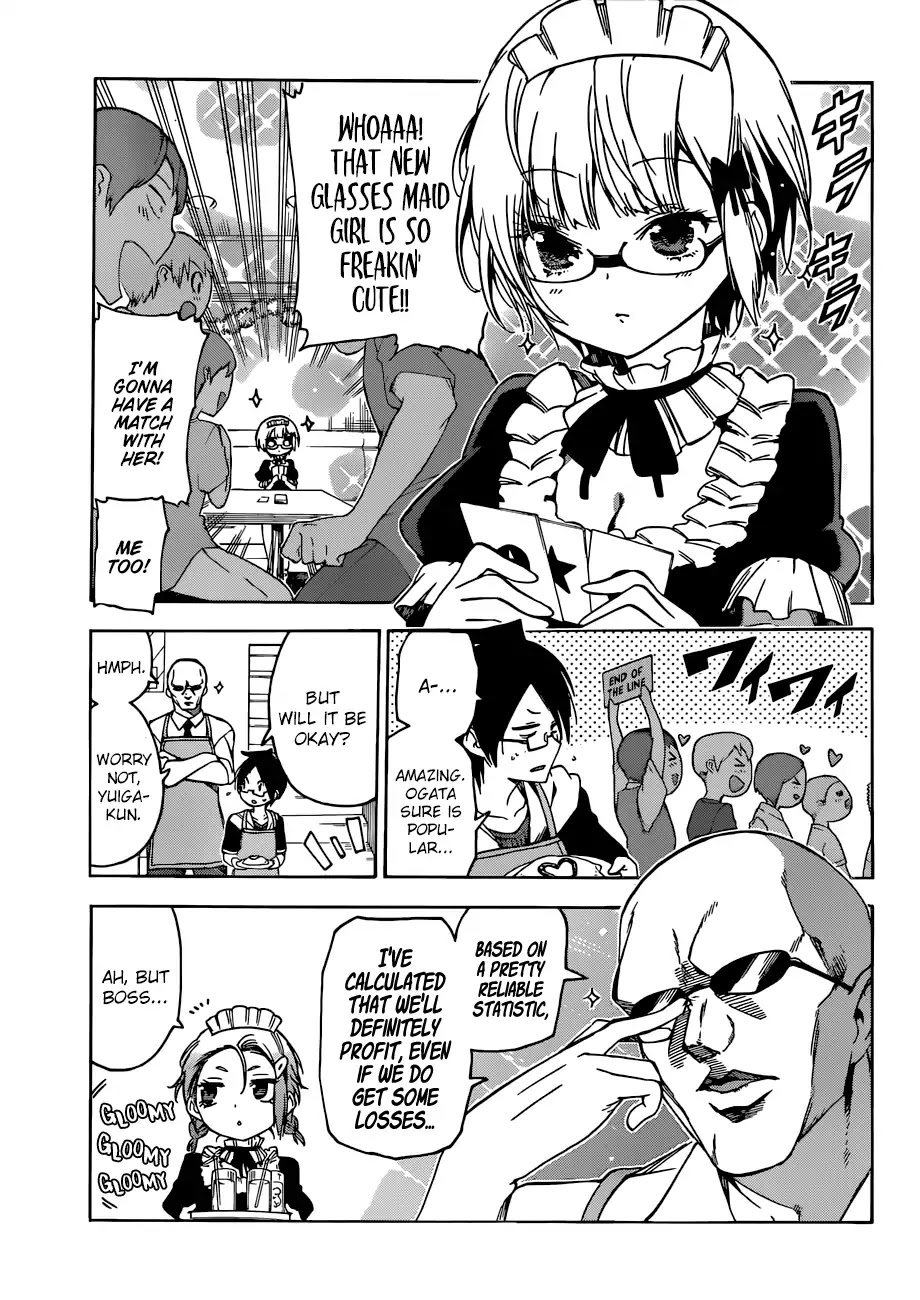 Bokutachi wa Benkyou ga Dekinai Chapter 75 page 8 - Chapter 75: The Clockwork Girl Sometimes Waits Upon [X].