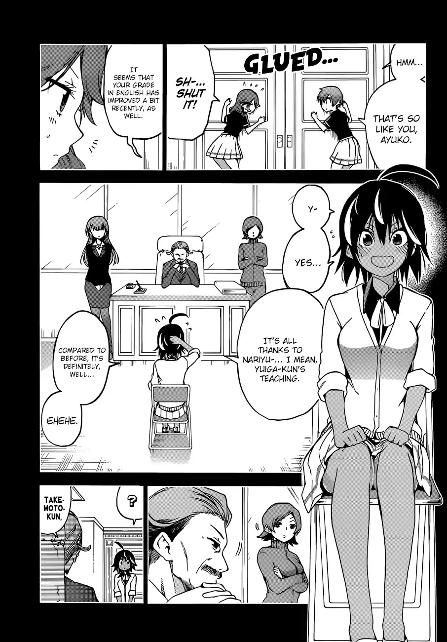 Bokutachi wa Benkyou ga Dekinai Chapter 76 page 15 - Chapter 76: The Flow of [X] Never Stops...