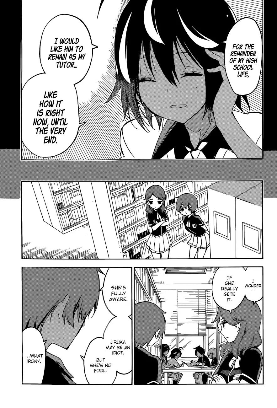 Bokutachi wa Benkyou ga Dekinai Chapter 76 page 21 - Chapter 76: The Flow of [X] Never Stops...