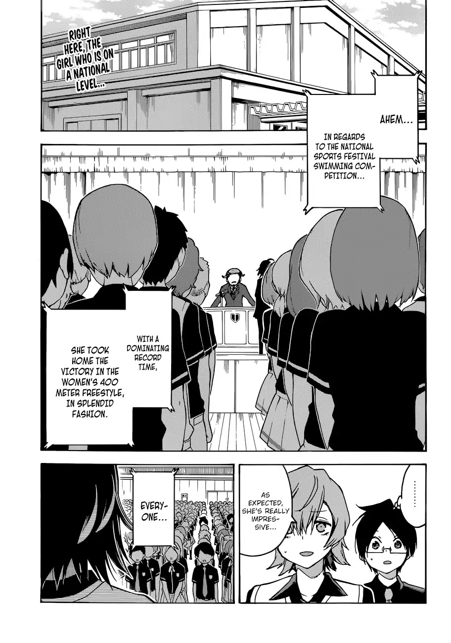 Bokutachi wa Benkyou ga Dekinai Chapter 76 page 5 - Chapter 76: The Flow of [X] Never Stops...